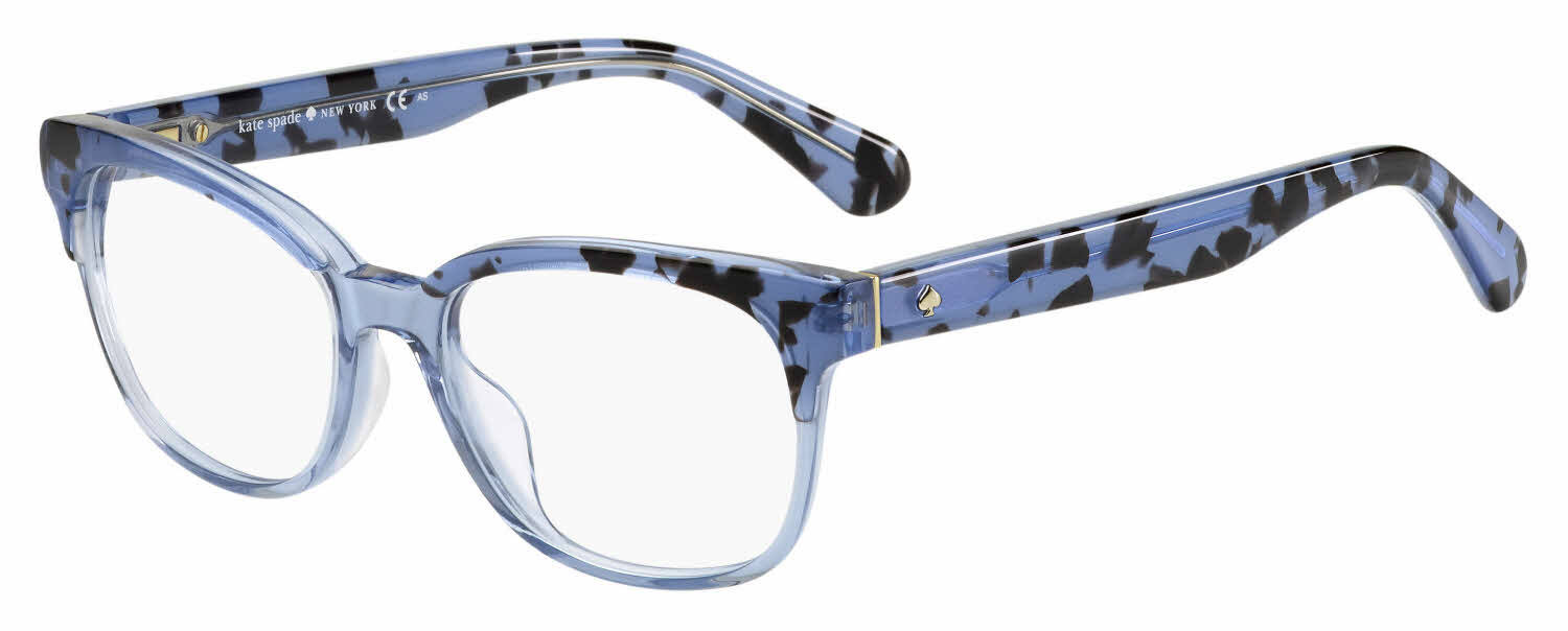Kate Spade Carolanne Eyeglasses - Blue Havana (0JBW)