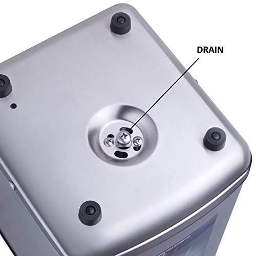 Ready Hot 40-RH-200-SS Instant Hot Water Dispenser System, 2.5 Quarts Manual Dial Tank Only, Stainless Steel