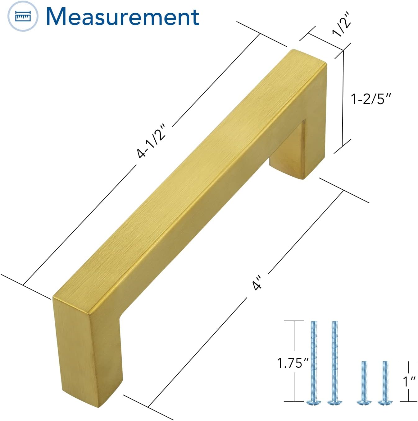 Ravinte 30 Pack Gold Cabinet Pulls 3 Inch Brusehed Brass Kitchen Cabinet Handles Gold Square Kitchen Hardware for Cabinet