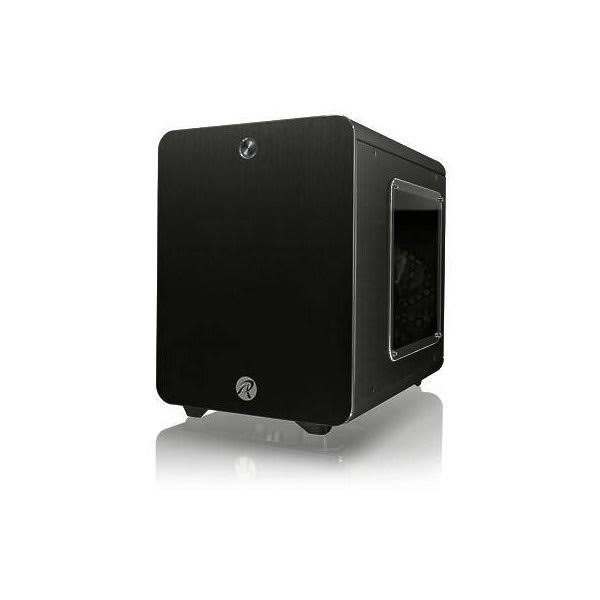 Raijintek 0r200055 Metis Plus No Power Supply Mini-ITX Case w/ Window (Black)