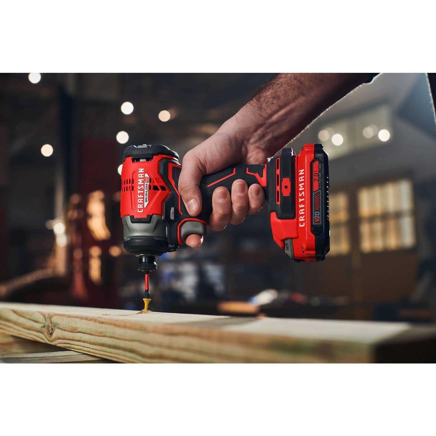 Craftsman V20 Brushless RP Cordless 2 Tool Combo Kit - Shop Hardware Tools Online Store