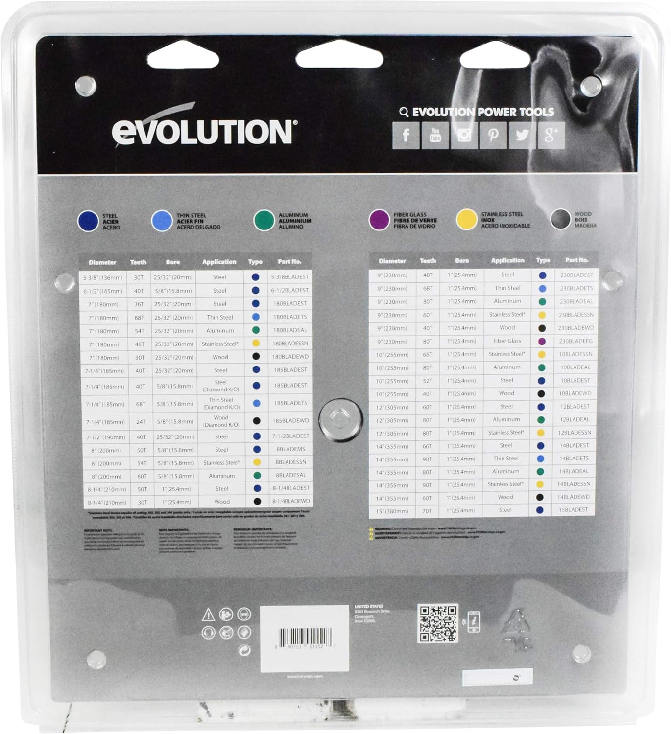 Evolution S380CPS Heavy Duty 15 Inch Metal Cutting Chop Saw W/Two 14 Inch Carbide-Tipped Blades Premium Dry Cut Saw Miter Saw 45°, S380CPS 14BLADEST MD-001