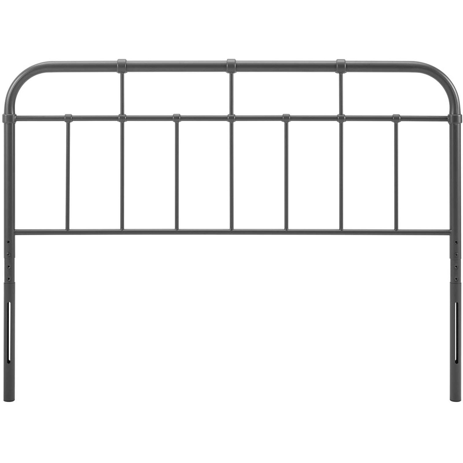 Modway Alessia King Metal Headboard - Gray