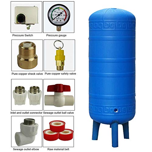 PE pressure tank container, Reverse osmosis storage tank for expansion water tank of domestic water plant, Fully automatic vertical well water booster pump water storage container booster water tank