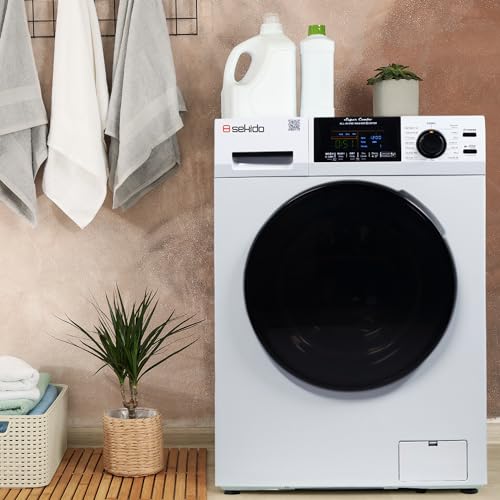 Sekido All-in-One Washer Dryer VENTLESS/VENTED PET cycle 1.62cf/15lbs 110V
