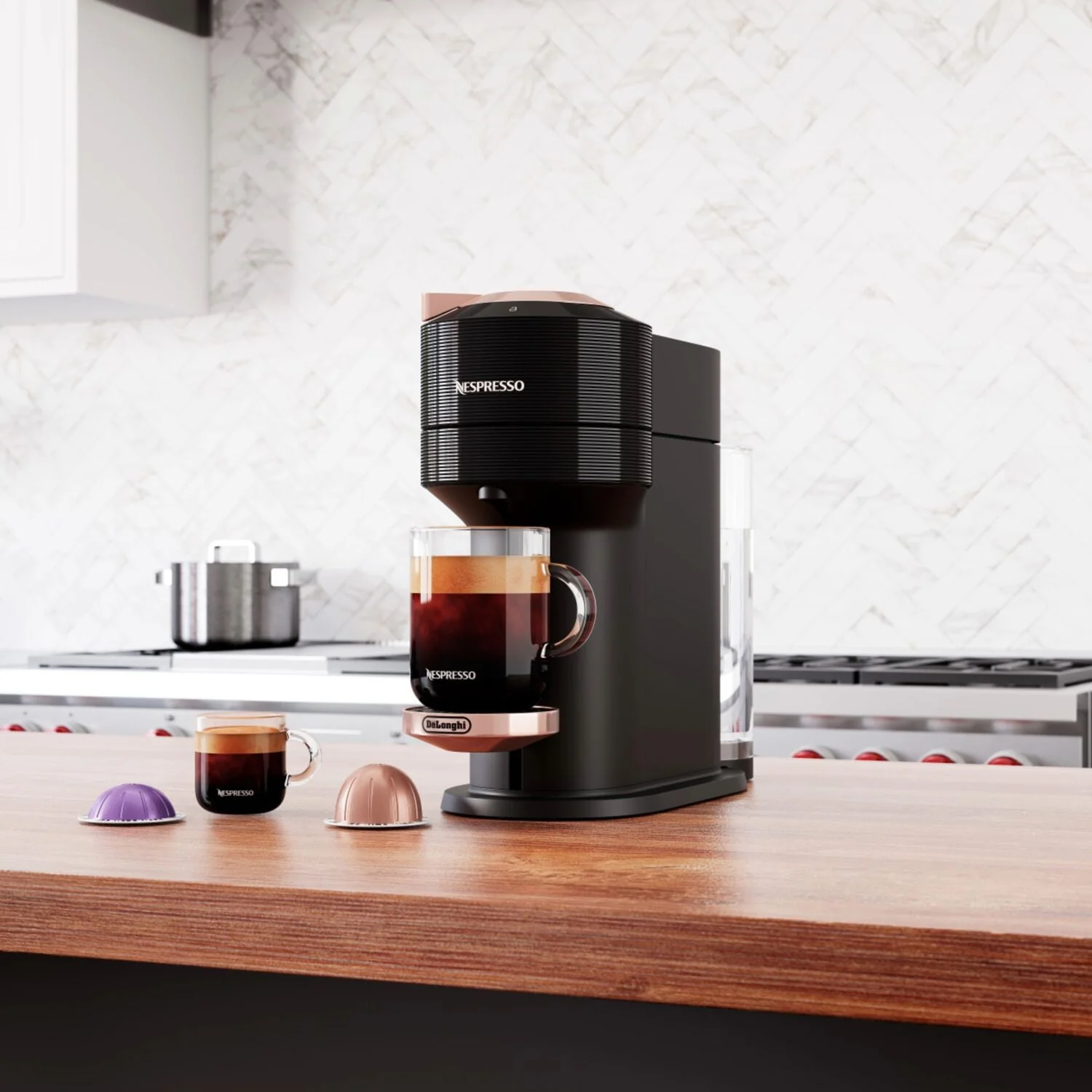 Nespresso Vertuo Next Coffee and Espresso Maker by DeLonghi, Dark Gray