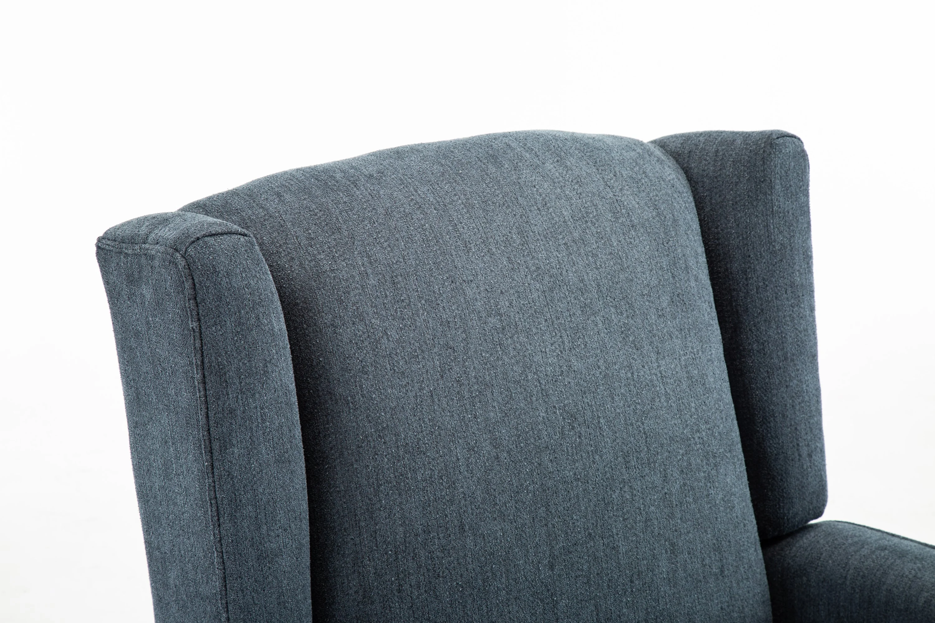 Smithfield Wingback Swivel Glider Recliner - Blue