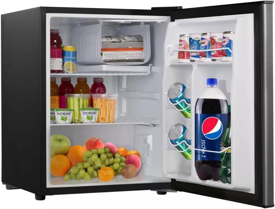 Whirlpool 2.7 cu ft Mini Refrigerator - Stainless Steel - WH27S1E