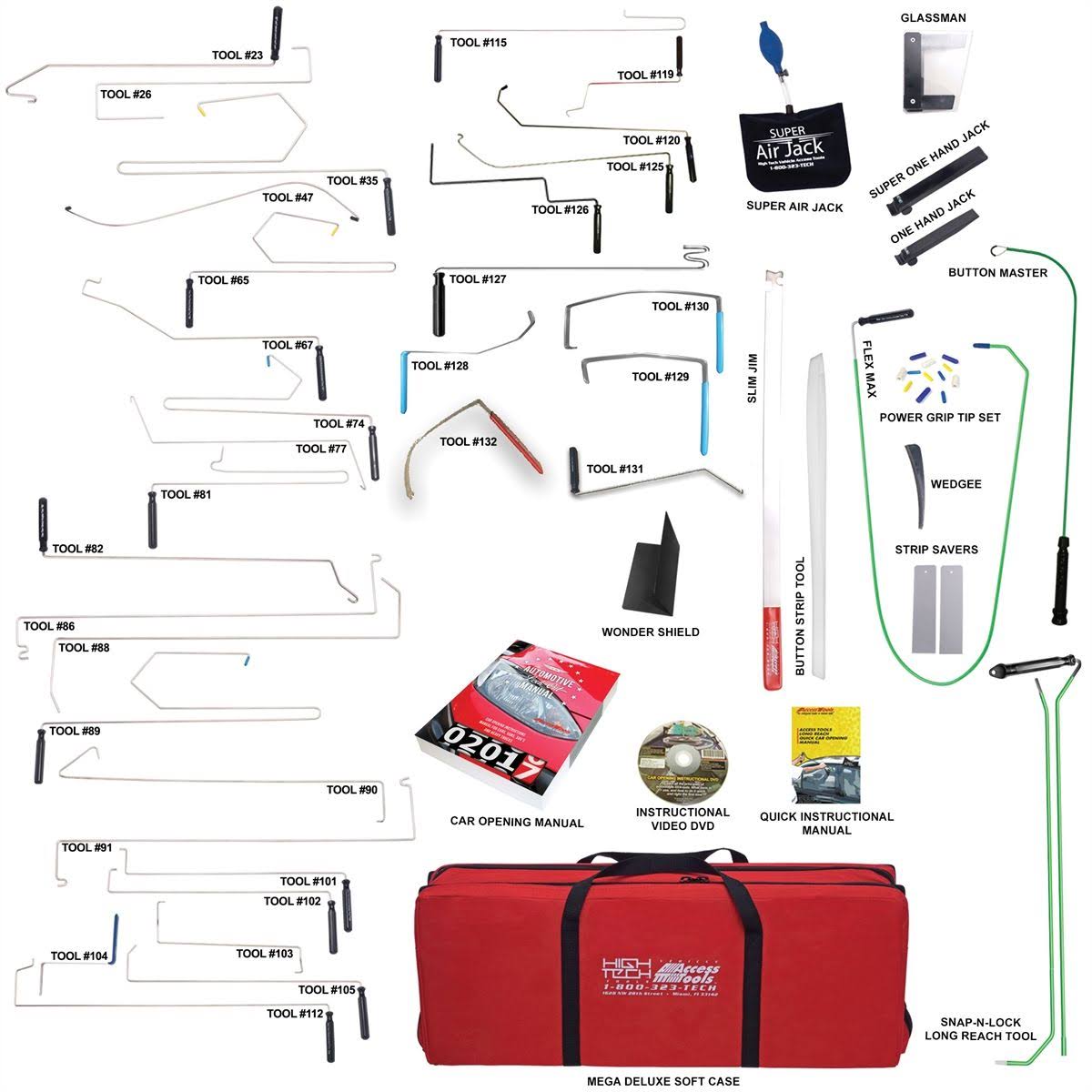 Access Tools Spro Super Pro Complete Car Opening Set