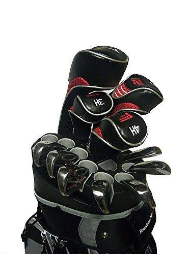 Founders Club Waterproof Premium Cart Bag 14 Way Organizer Divider Top White