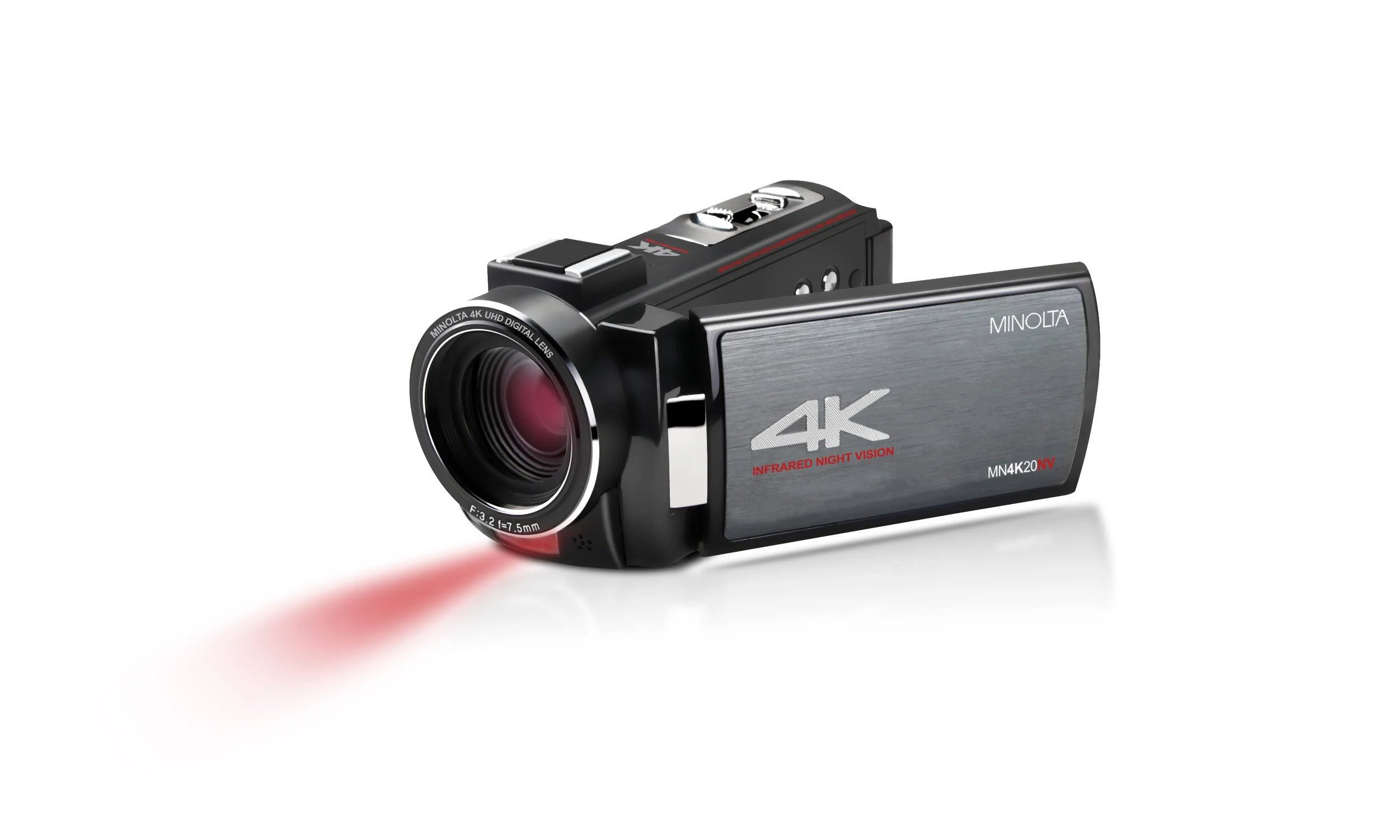 Minolta MN4K20NV 8.0 MP Ultra HD Camcorder - 4K