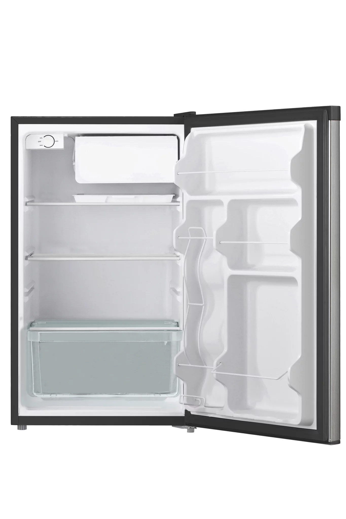 Arctic King 4.4 Cu ft One Door Mini Fridge ARM044S1ARSV, Stainless