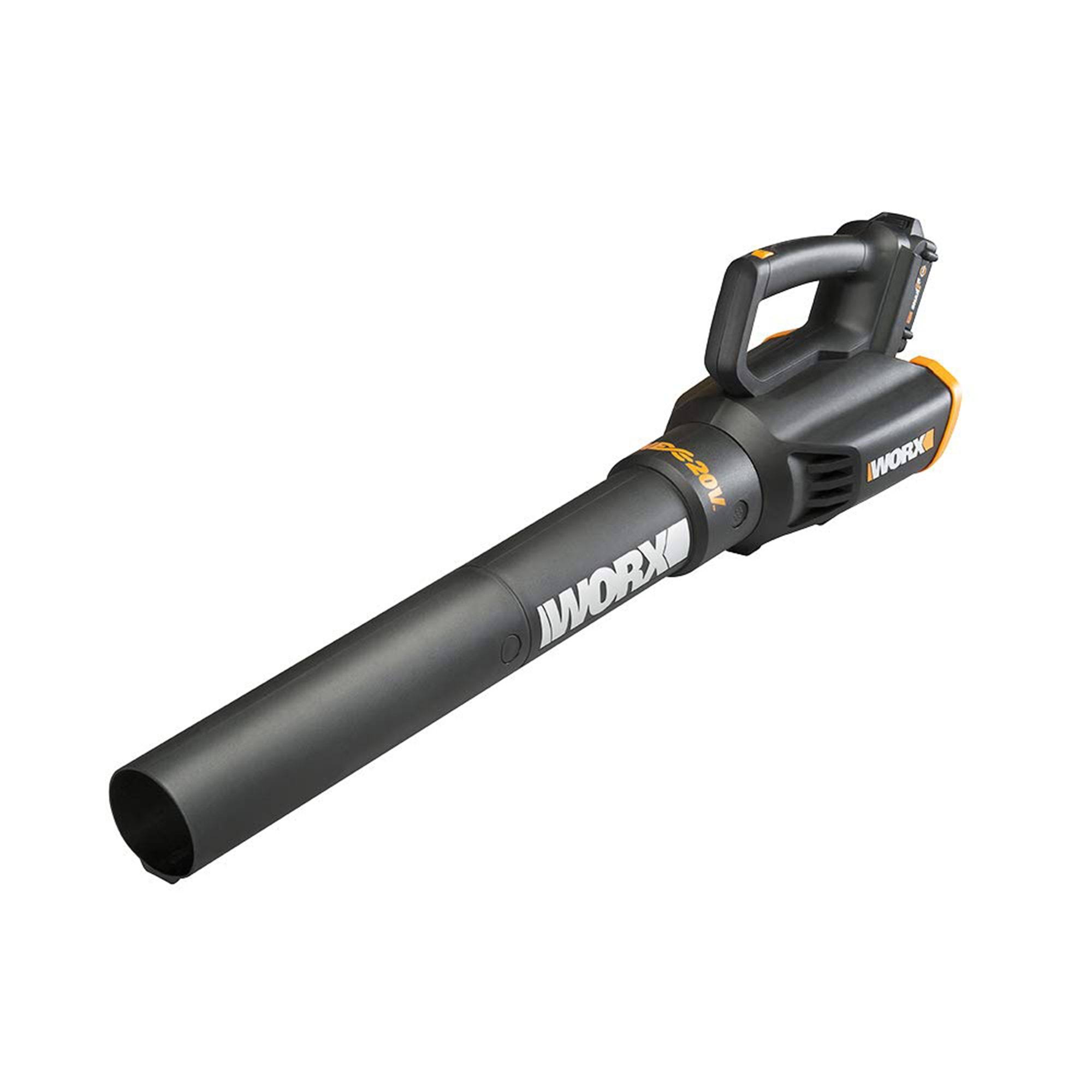 Worx Wg547.1 20 Volt Power Share Cordless 2 Speed Leaf Blower with 2 Batteries