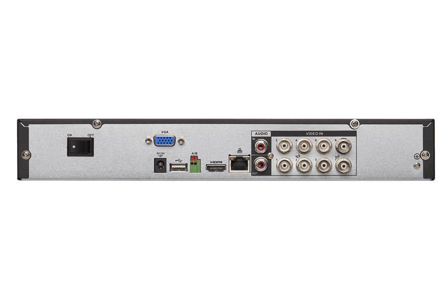 Lorex LHD84W HD 1080p 4 Cameras 8 Channel Weatherproof DVR Surveillance Security System New