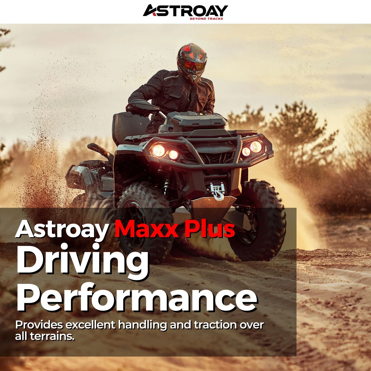 27 x 12 - 12 Astroay Maxx Plus Utility ATV/UTV Tire