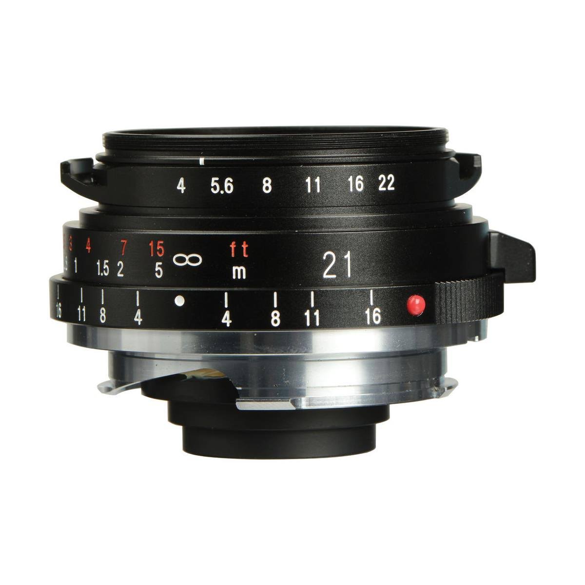 Voigtlander Color-Skopar 21mm f/4.0 Pancake Lens, Black BA211P