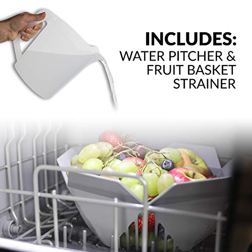 Farberware Portable Countertop Dishwasher with 5-Liter Built-in Water Tank - 5-Program System for Home, RV, and Apartment