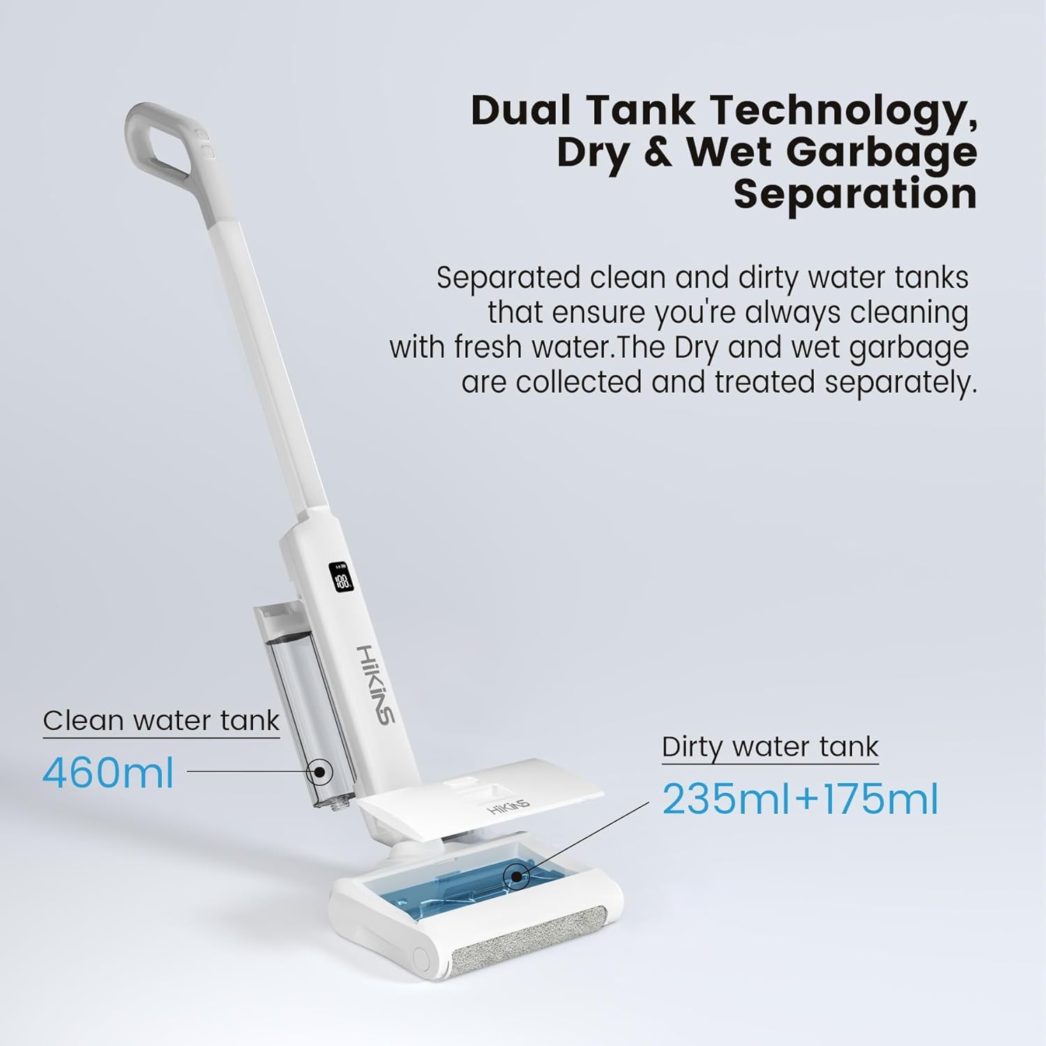 Electric Mop, Upgraded Cordless Electric Mops for Floor Cleaning, Self Cleaning Hard Floor Cleaner up to 60 mins, Dual Tank Tech, Self-Propelled, Rechargeable Floor Cleaner for Multi-Surface