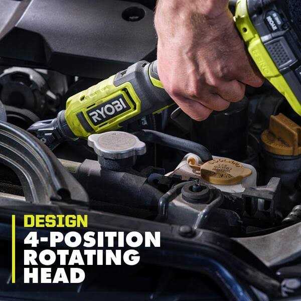 Ryobi ONE+ 18V Cordless Multi Size Ratchet with ONE+ 18V Ah Lithium-Ion Battery - Shop Hardware Tools Online Store