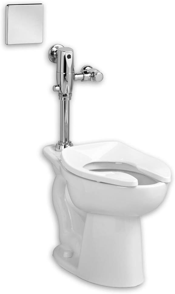 American Standard 3043.716.020 Madera ADA Floor Mount Toilet Bowl and 1.6 Gpf Exposed AC Selectronic Flush Valve
