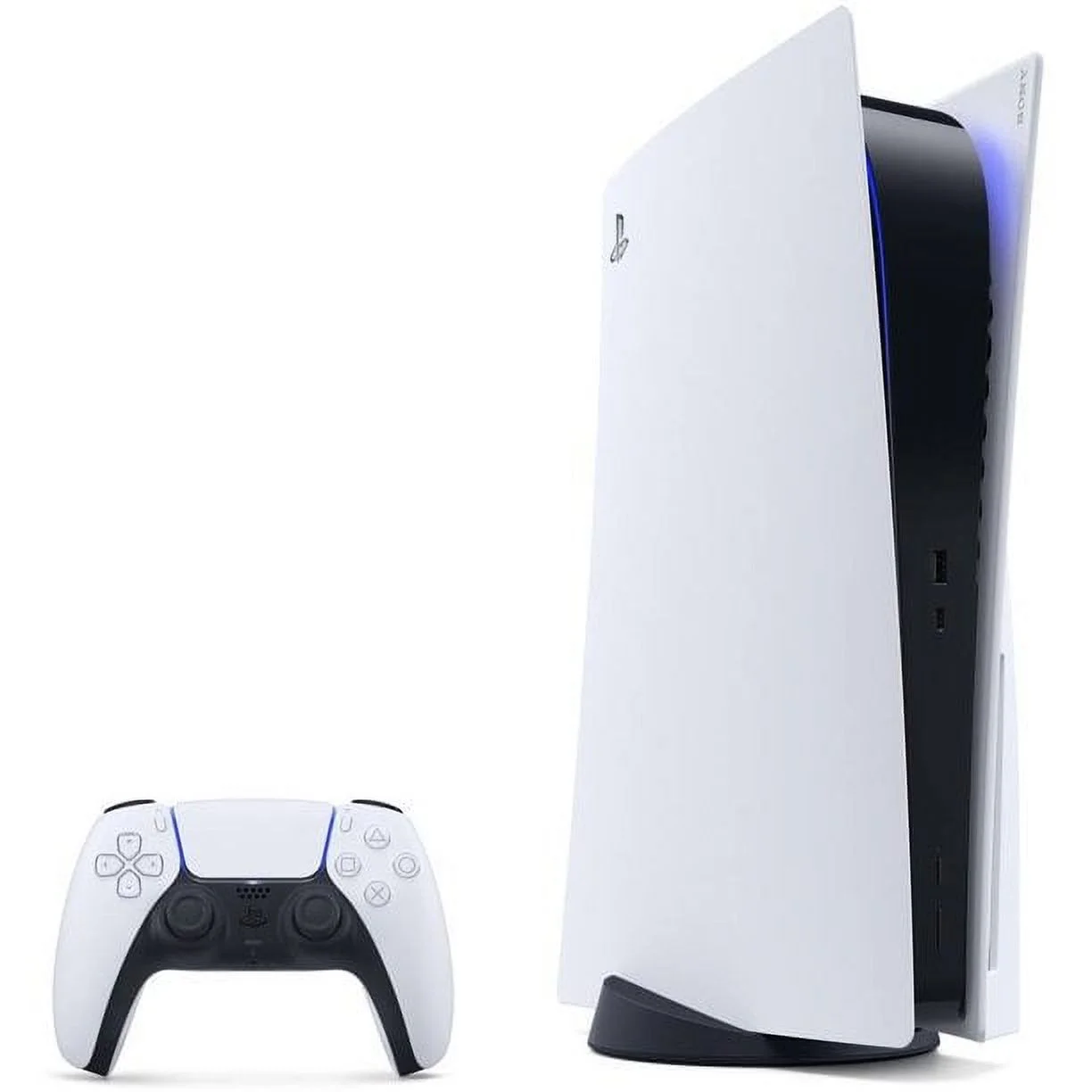 2022 Newest PlayStation_PS5 Gaming Console Disc Version Bundle with Horizon Forbidden West / Silicone Controller Cover Skin