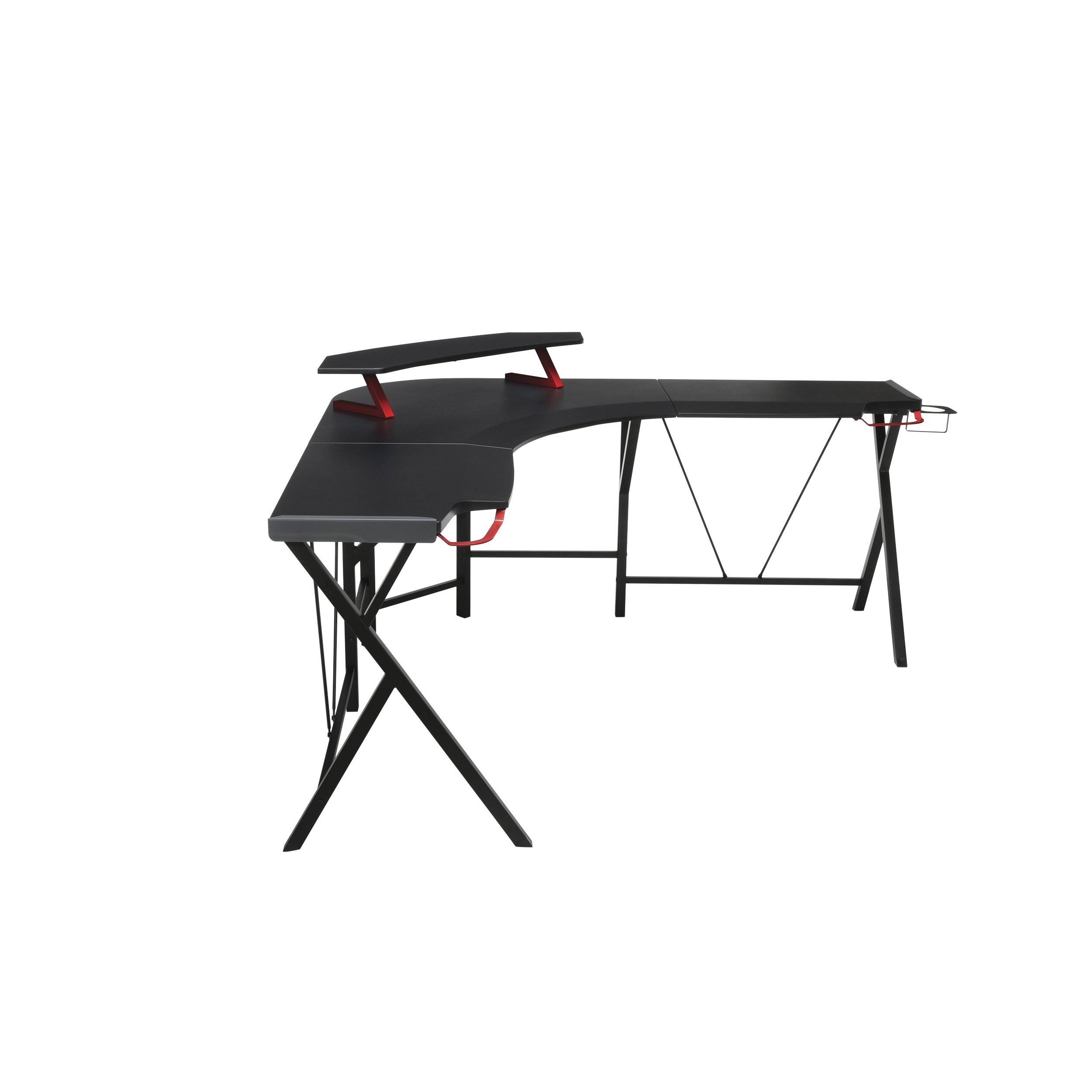 Respawn RSP-2000-GRY L Shaped Gaming Desk Grey