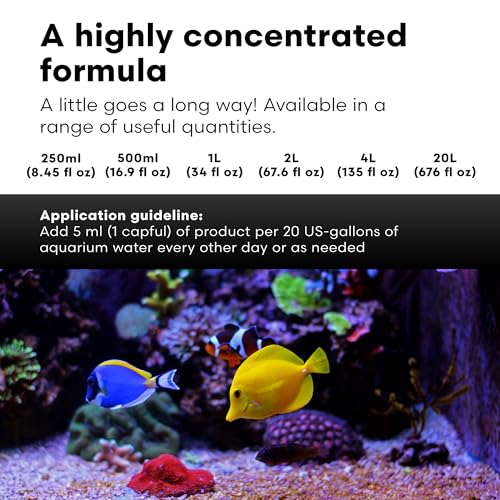 Brightwell Aquatics Magnesion Liquid Salt Water Conditioner - Concentrated Magnesium Supplement for Reef and Marine Aquariums, 33.8 fl oz