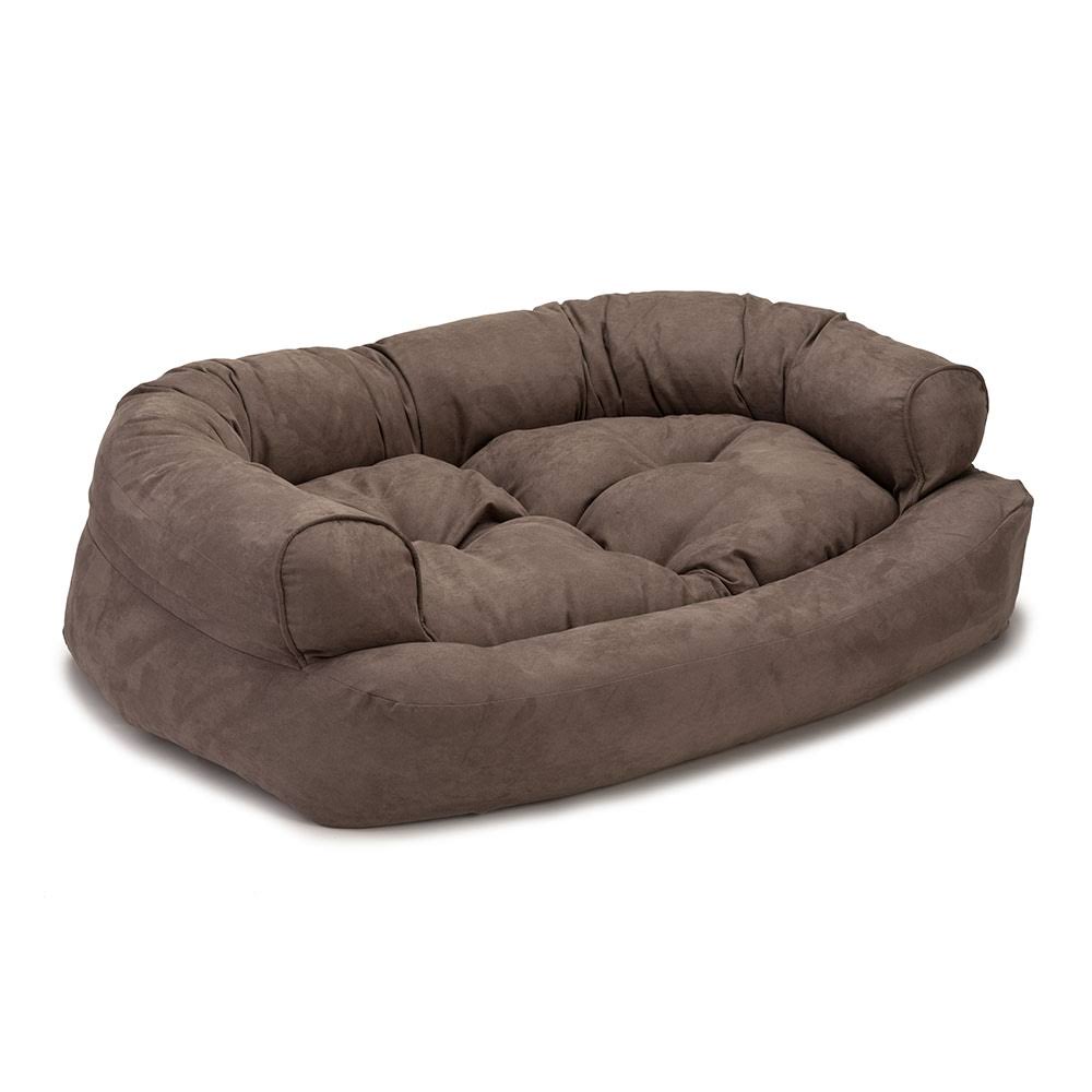 Snoozer Overstuffed Luxury Pet Sofa X-Large Camel