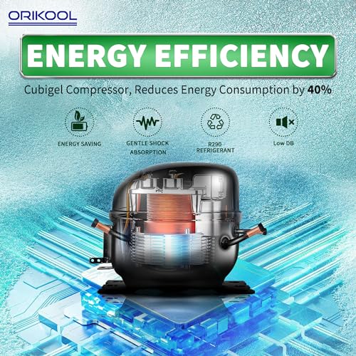 ORIKOOL Commercial Refrigerator Upright