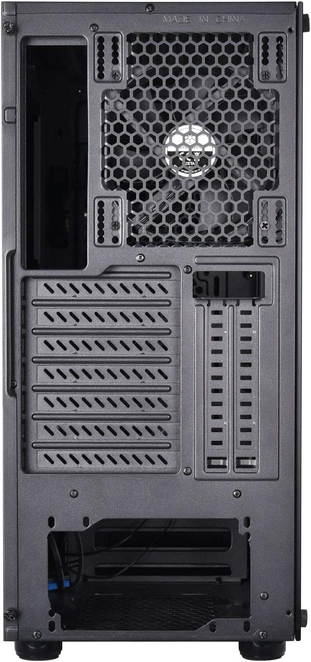 SilverStone Technology Precision Series Micro-ATX & ATX Tempered Glass Computer Case PS14B-Eg