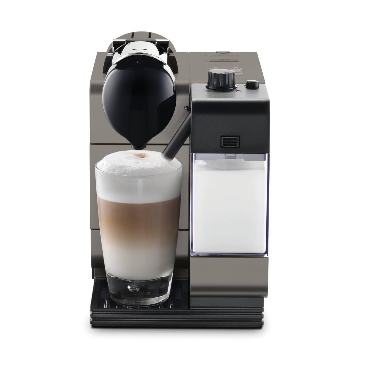 Nespresso Lattissima Plus Espresso Machine by De'Longhi - Silver - Megean
