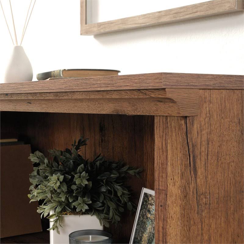 Sauder Miscellaneous Storage 3-Shelf Bookcase, Vintage Oak Finish