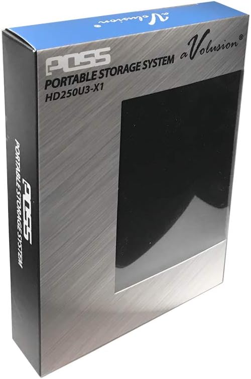 Avolusion 2TB USB 3.0 PS4 External Hard Drive (PS4 Pre-Formatted) for PS4, PS4 Slim, PS4 Pro (HD250U3-X1-2TB-PS4) - 2 Year Warranty Pack of 2