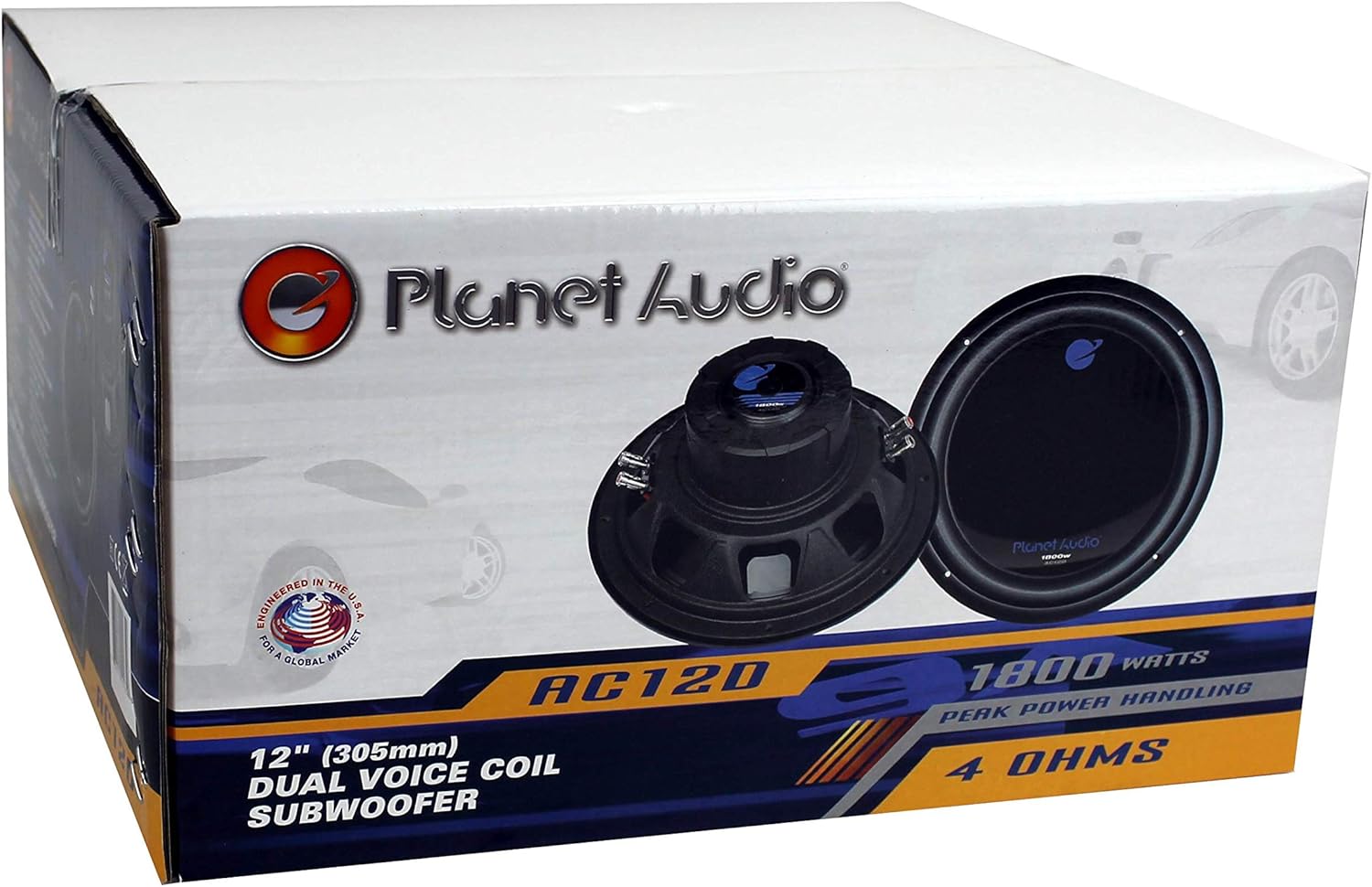 Planet Audio AC12D 12-Inch 3600W Subwoofers (Pair)