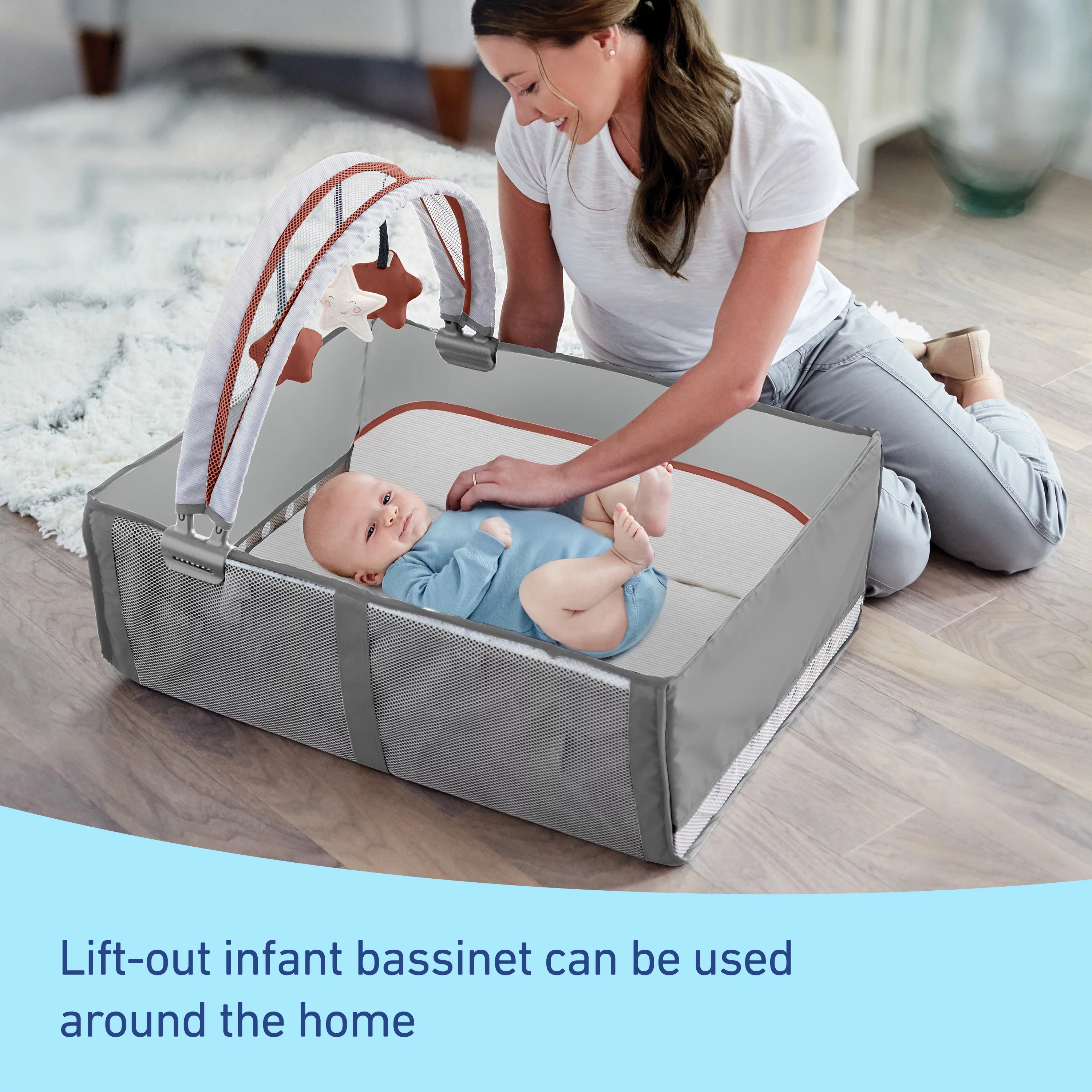 Graco Pack 'n Play Anywhere Dreamer Playard, Unisex, Marlo
