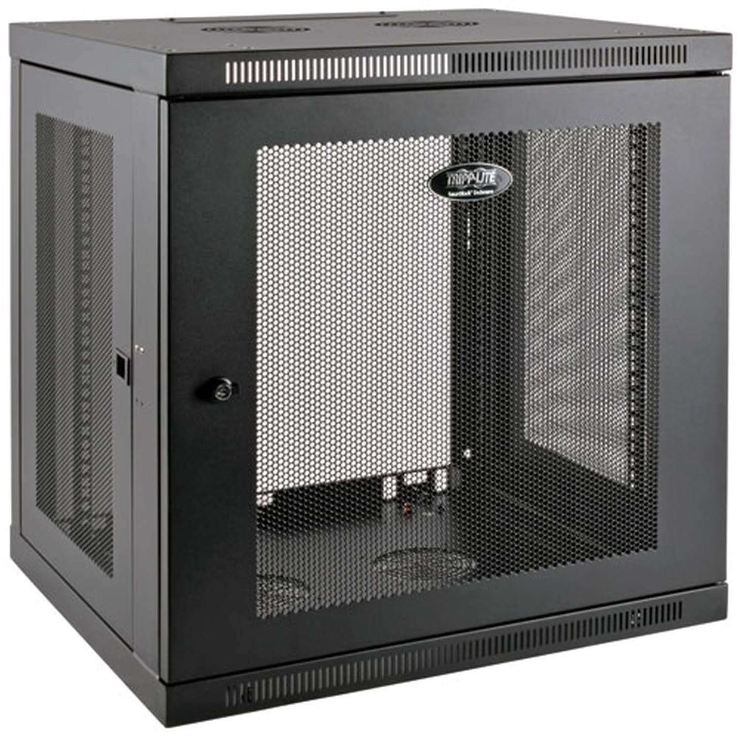 Tripp Lite 12U Wall Mount Rack Enclosure Server Cabinet Low Profile Deep Rack SRW12UDP