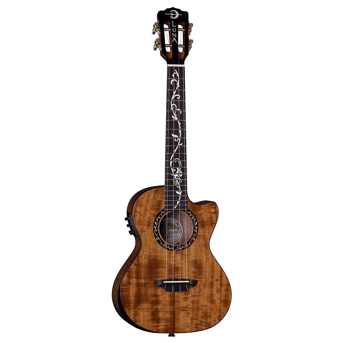 Luna Uke Vineyard Koa T Gloss: Natural