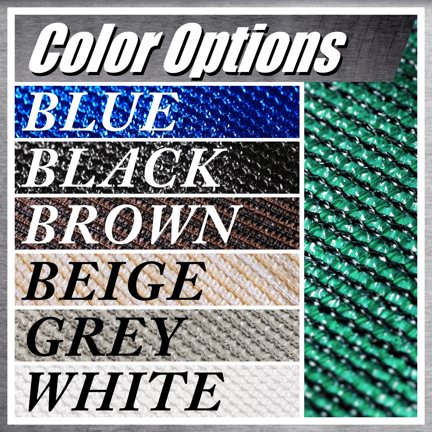 ColourTree 6' x 25' Green Fence Privacy Screen Windscreen Shade Fabric Cloth HDPE, 90% Visibility Blockage, with Grommets, Heavy Duty Commercial Grade, Cable Zip Ties Included - Custom Avalible