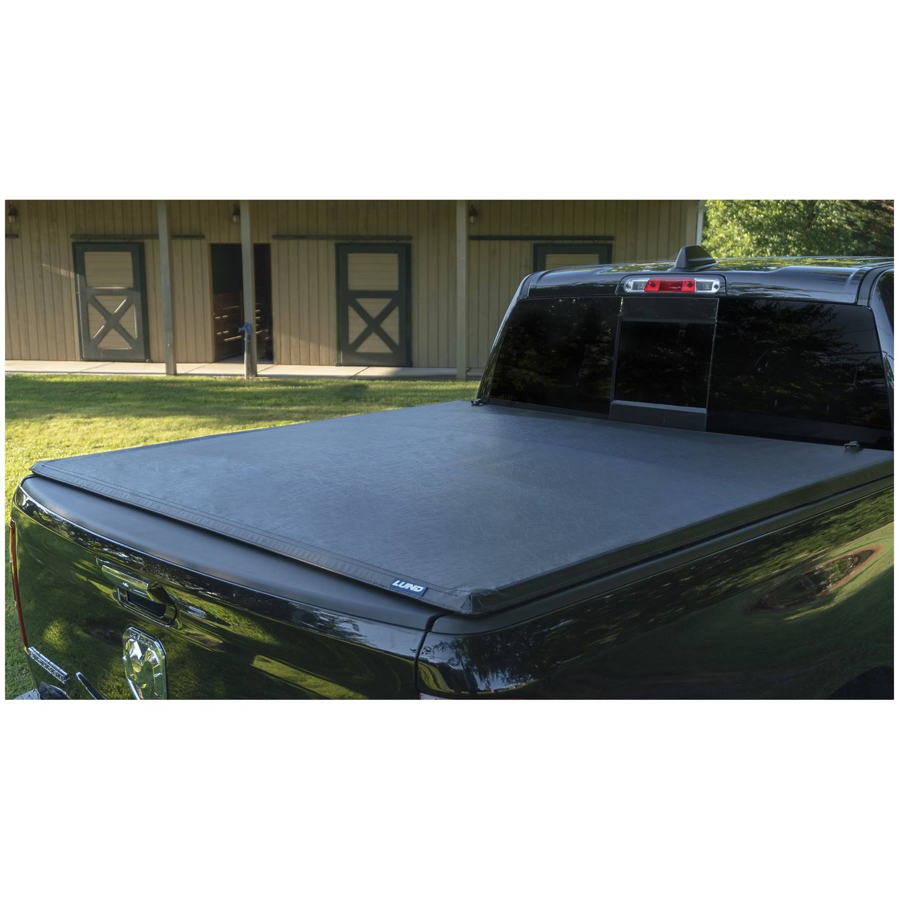 Toyota Tacoma Lund Genesis Tri-Fold Tonneau Cover 950186