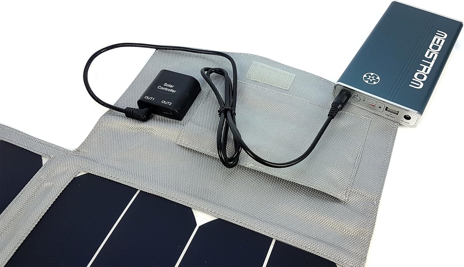 Medistrom Pilot-24 Lite CPAP Battery for ResMed AirMini and Airsense 10 and 50W Solar Panel Kit