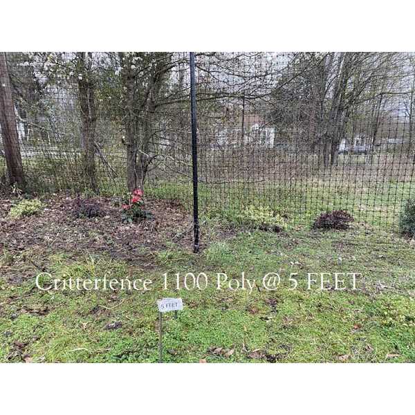 Critterfence 1100 Black Graduated Reinforced Bottom Fence - Shop Hardware Tools Online Store