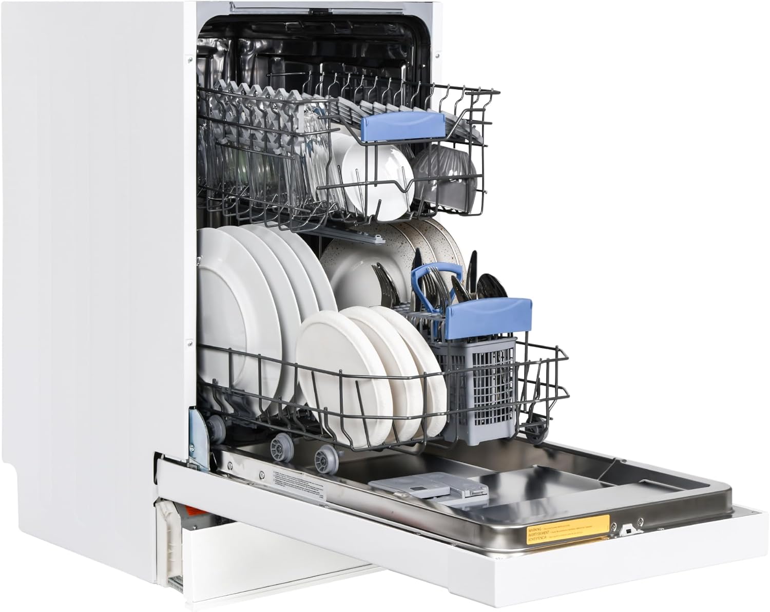 Equator 18" ADA Dishwasher 8 program 10 place Water 3.4g Quiet 51 dB 120V E-Star (White)