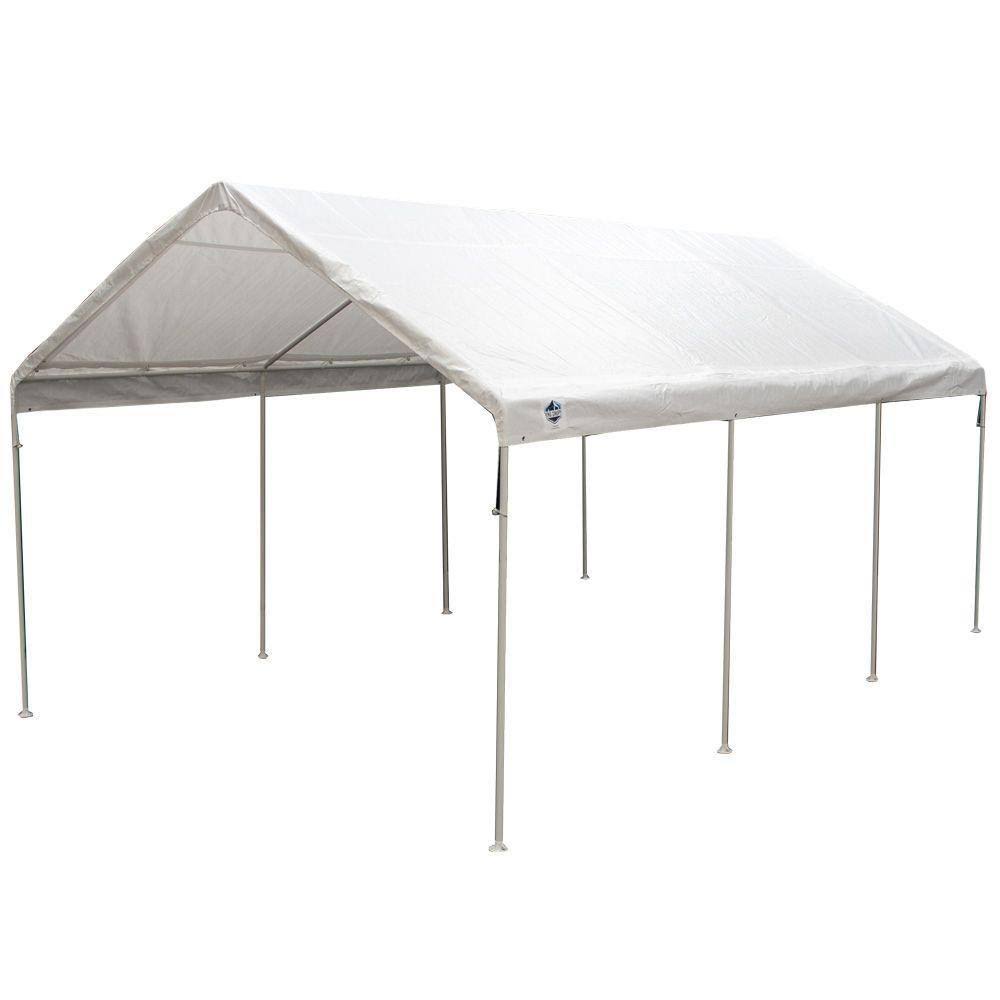 King Canopy 12& x 20& White Drawstring Cover
