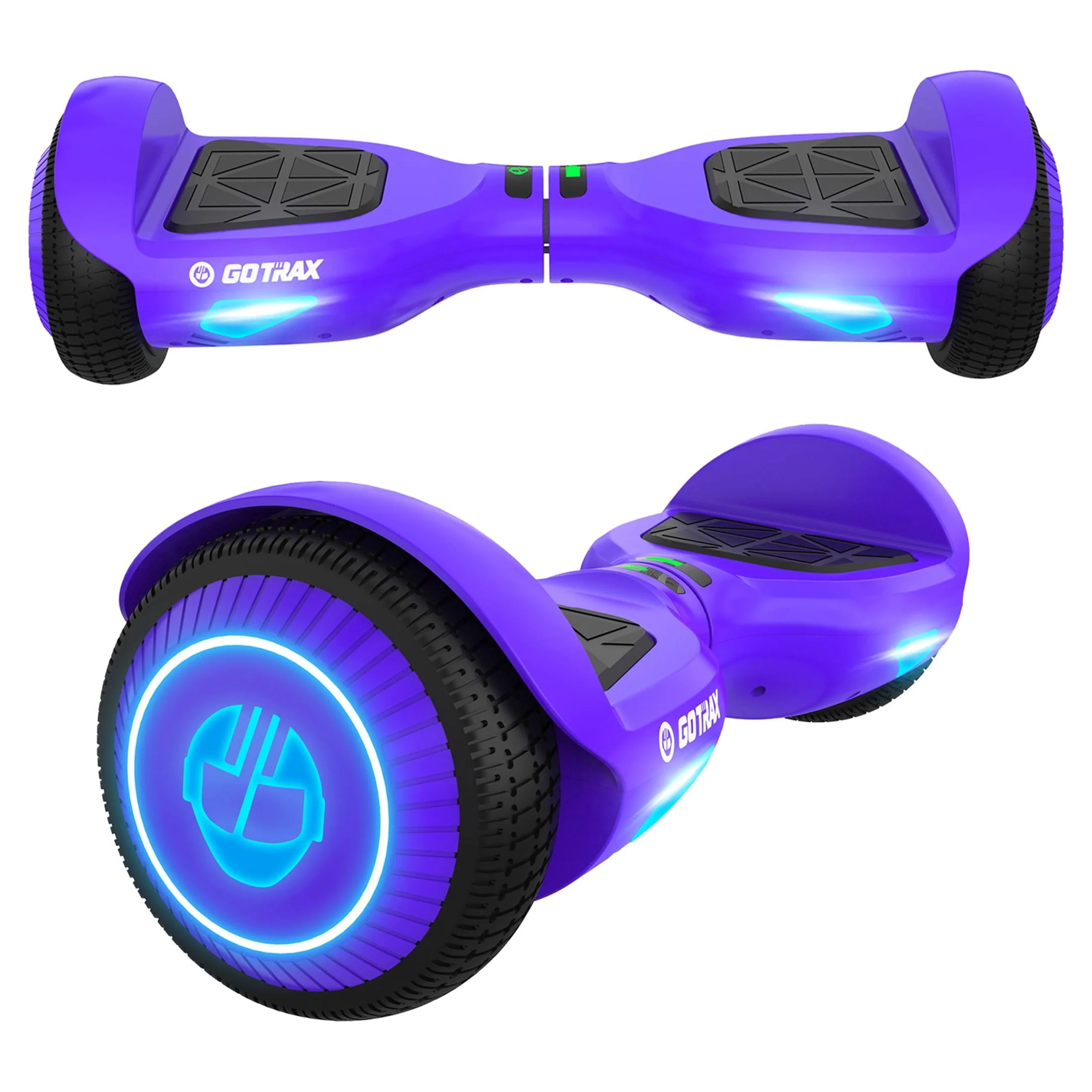 Gotrax Edge Hoverboard for Kids Adults, 6.5 Tires 6.2mph & 2.5 Miles Self Balancing Scooter, Black