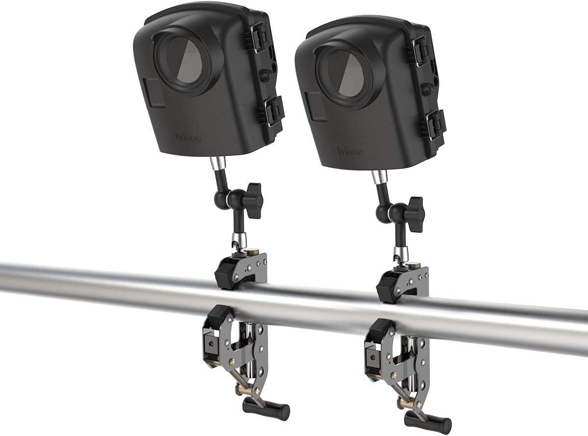 Brinno BCC2000 | Construction & Outdoor Security Time Lapse Camera Trio Bundle Pack | Includes: TLC2000 Camera, Industrial Clamp, & Weather-Resistant Case | 1-Year Battery Life | 1080P