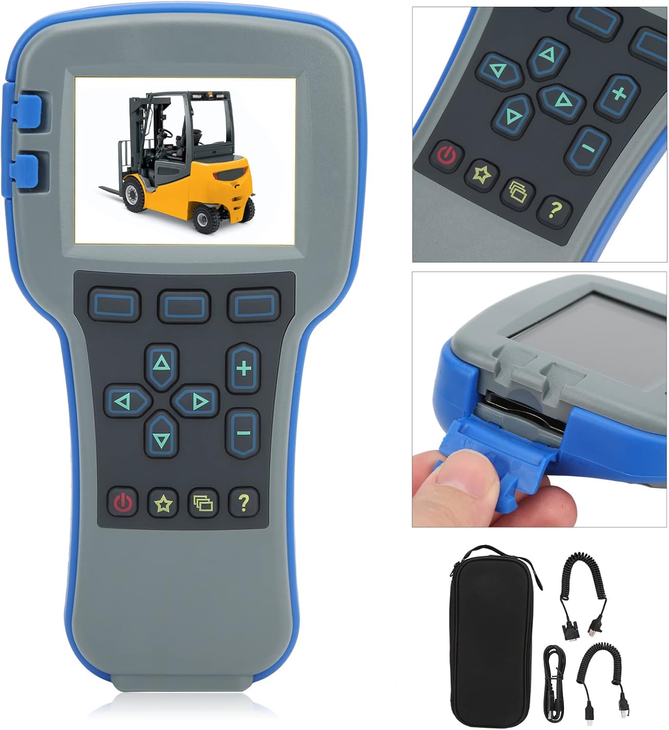 Tbest Automotive Key Programming Scan Tool,Full Function Handheld Programmer 1313 4331 Replacement for Curtis Electric Control Programming Parts