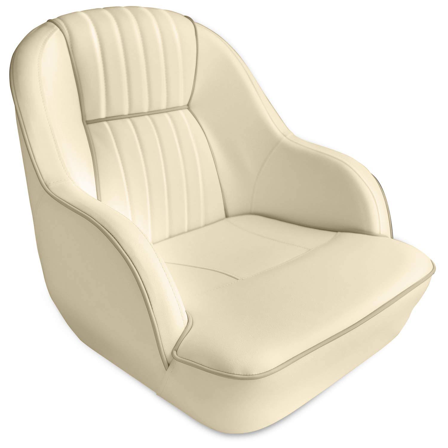 Leader Accessories Pontoon Captains Bucket Seat Boat SEAT, Gray
