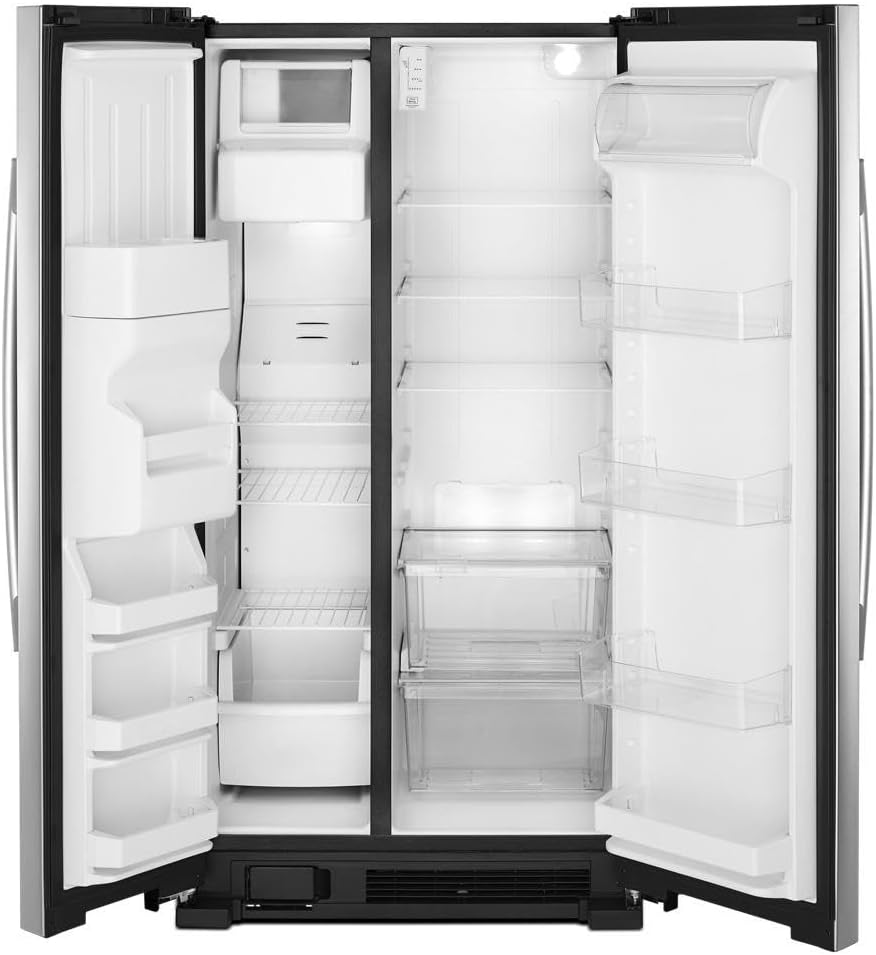 AMANA ASI2175GRS 21.4 Cu. Ft. Stainless Side-by-Side Refrigerator
