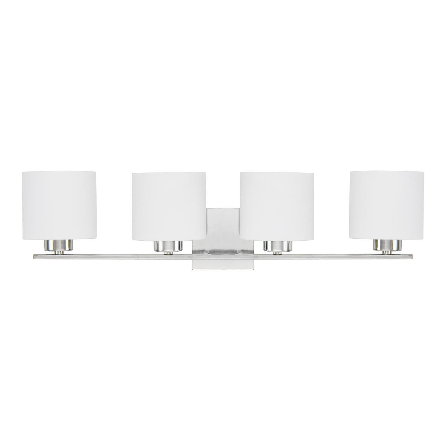 Capital Lighting 8494CH-103 - Steele 4 Light Vanity, Chrome