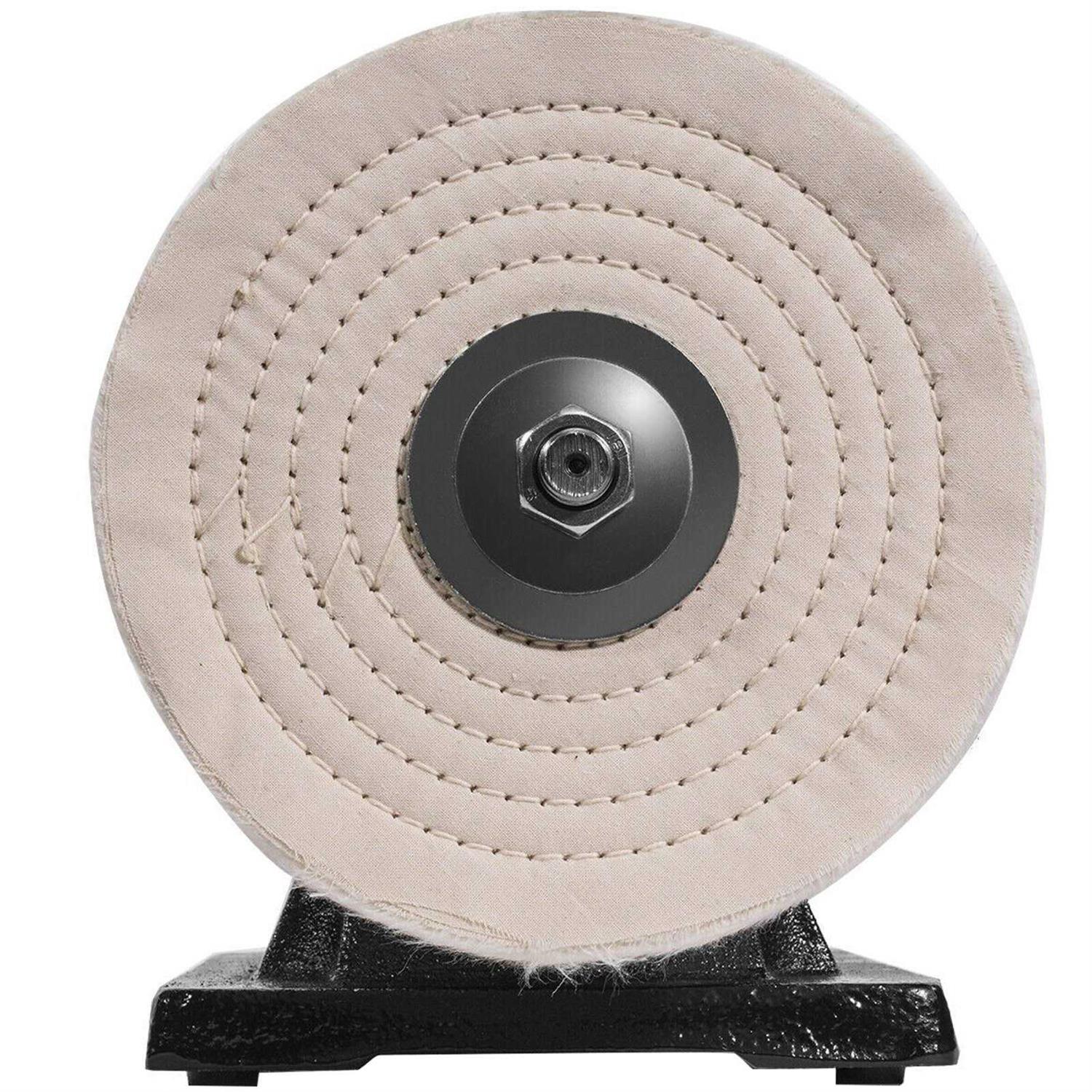VEVOR Bench Buffer Polisher 8 inch Buffing Machine 370W Motor with 3600 RPM - Shop Hardware Tools Online Store